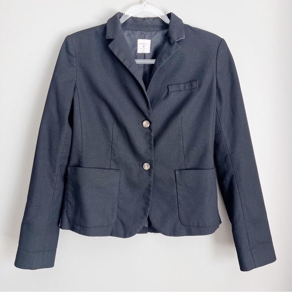 Gap Academy Blazer Classic Black School girl career work business casual - Picture 1 of 6